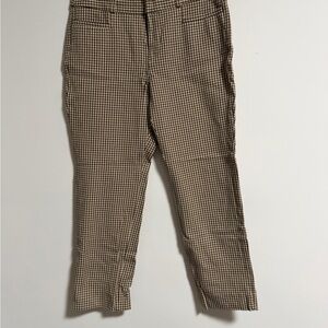 Banana Republic Sloan Cut houndstooth pants